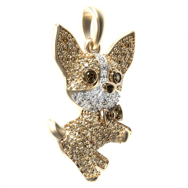 Chihuahua Dog Necklace Pendant